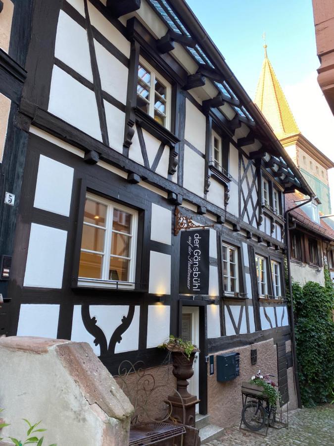 Der Gaensbuehl Auf Der Stadtmauer Gengenbach Exterior photo